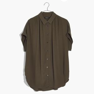 Madewell central drapey shirt